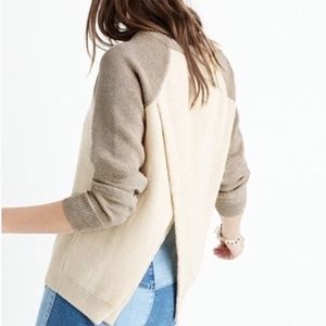 Madewell Province Cross Back Pullover Sweater XXS